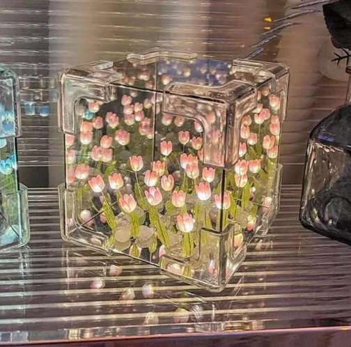 CUBO TULIPANES INFINITOS 🌷