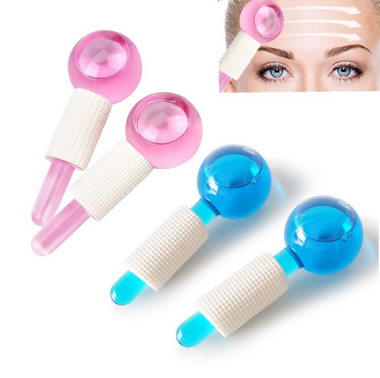 Bolas de refrigeración LCE, masajeador facial