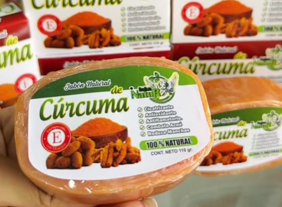 PACK PROMO x2 JABON DE CURCUMA