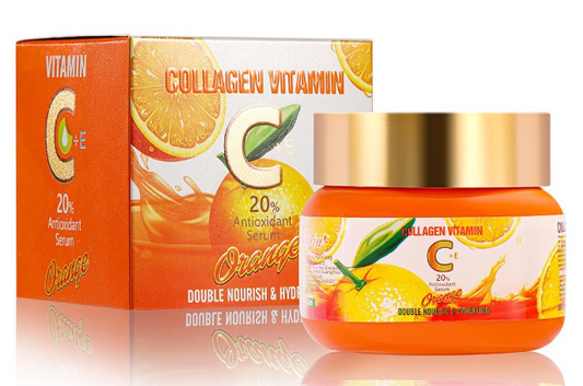 CREMA CON COLAGENO ACLARANTE DE NARANJA 🍊